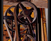 DSC_0025 Transmissionen Rollen der Transmission in der Windmühle